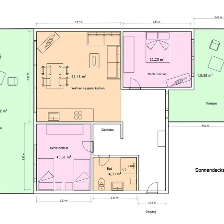 Sonnendecks 17 Norderney